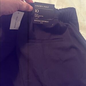 Banana Republic women Black Hayden Pants